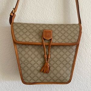 Authentic Vintage Celine crossbody bag purse